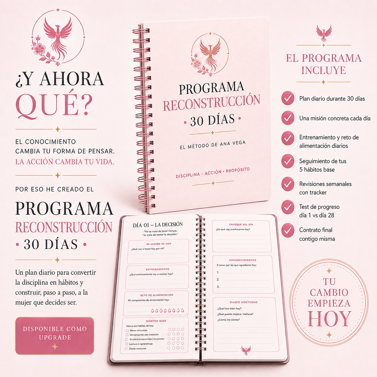 Programa Reconstrucción 30 Días, el método de Ana Vega