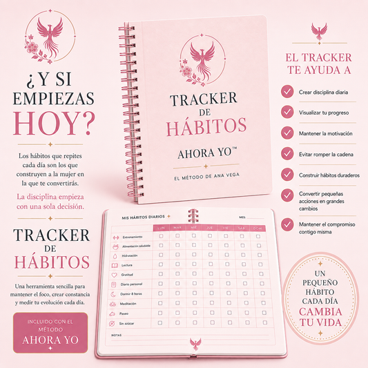 Tracker de Hábitos AHORA YO, el método de Ana Vega